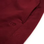 6PM+ LONG SHORTS WINE RED gf