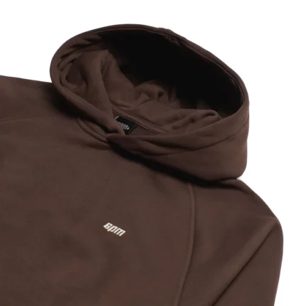 HOODIE CHOCOLATE BROWN f