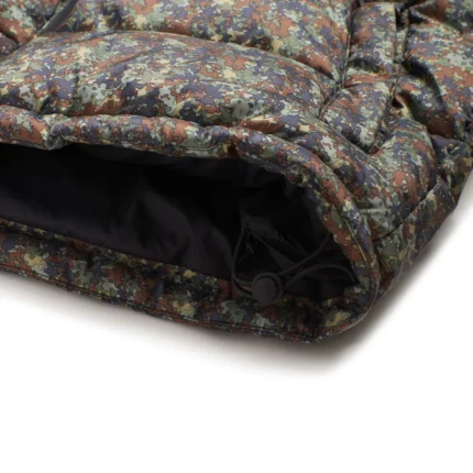 PUFFER JACKET MINI CAMO g