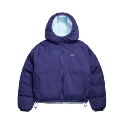 REVERSIBLE PUFFER JACKET BLUE f