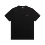 RIBBED SLIM FIT TEE BLACK
