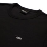 RIBBED SLIM FIT TEE BLACK g