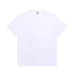 RIBBED SLIM FIT TEE WHITE