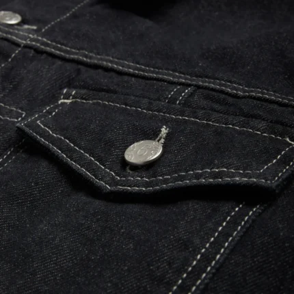 TYPE 6 DENIM JACKET BLACK RAW g